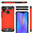 Military Defender Tough Shockproof Case for Huawei Nova 3i - Red